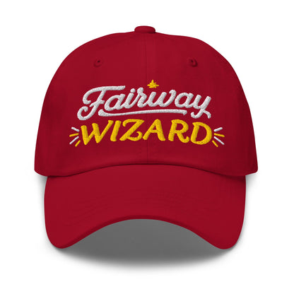 Fairway Wizard Embroidered Golf Cap - Funny Golf Tee by Swing Epic