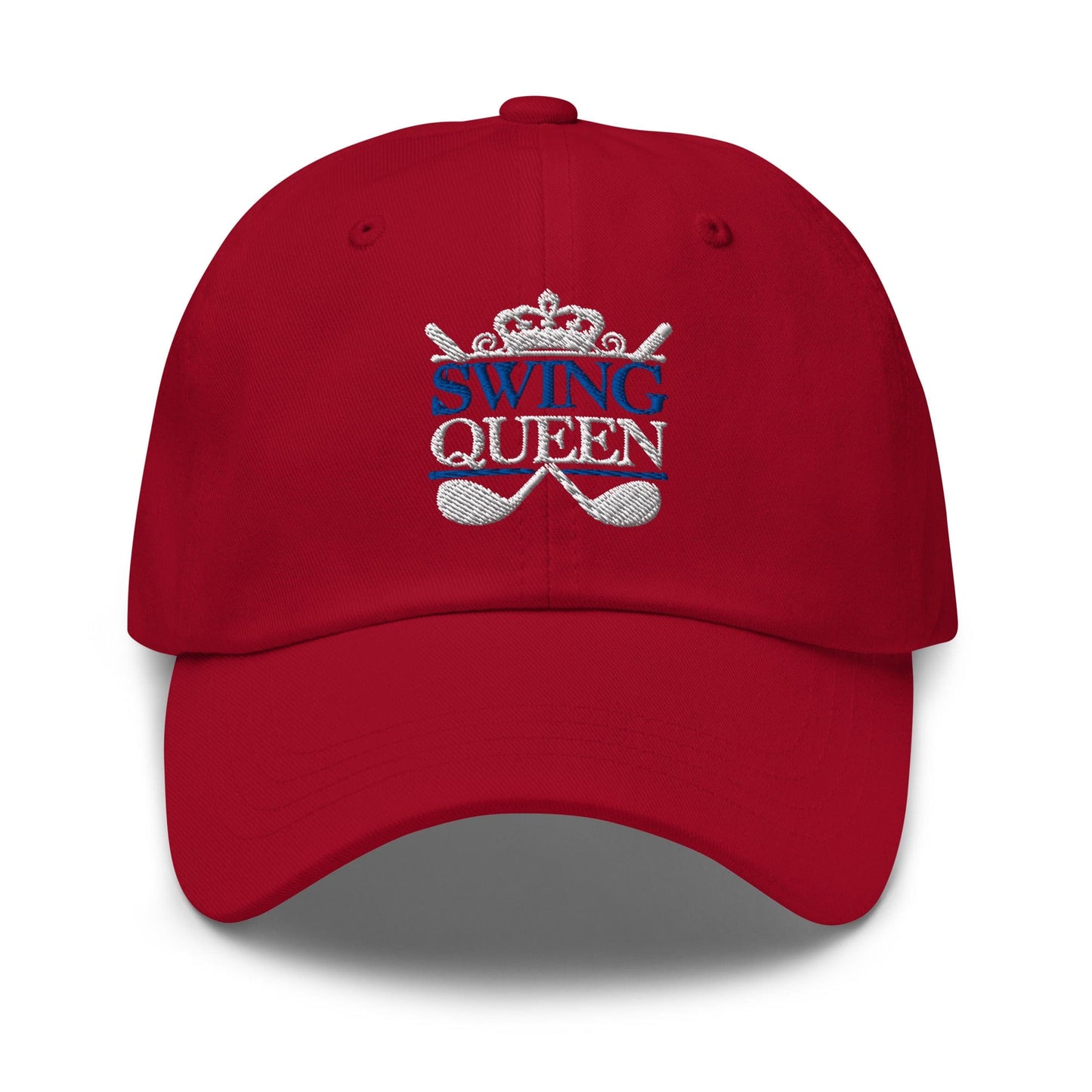 Swing Queen Embroidered Golf Cap - Funny Golf Tee by Swing Epic