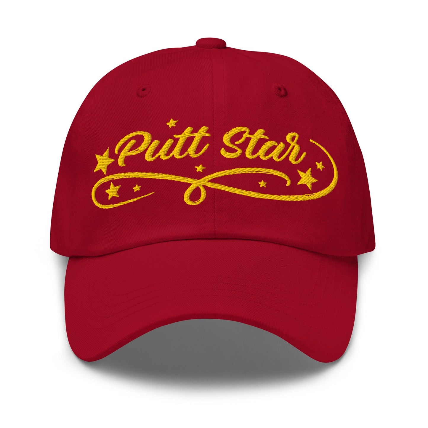 Putt Star Embroidered Golf Cap - Funny Golf Tee by Swing Epic