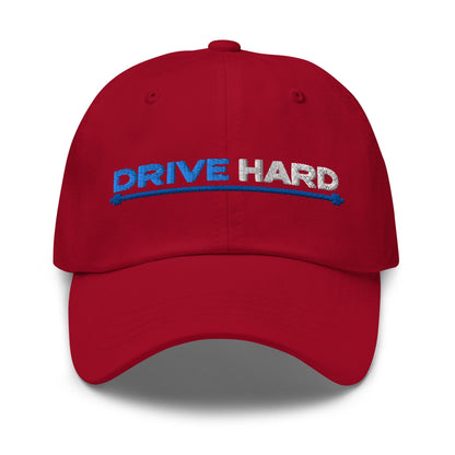 Drive Hard Embroidered Golf Cap - Funny Golf Tee by Swing Epic