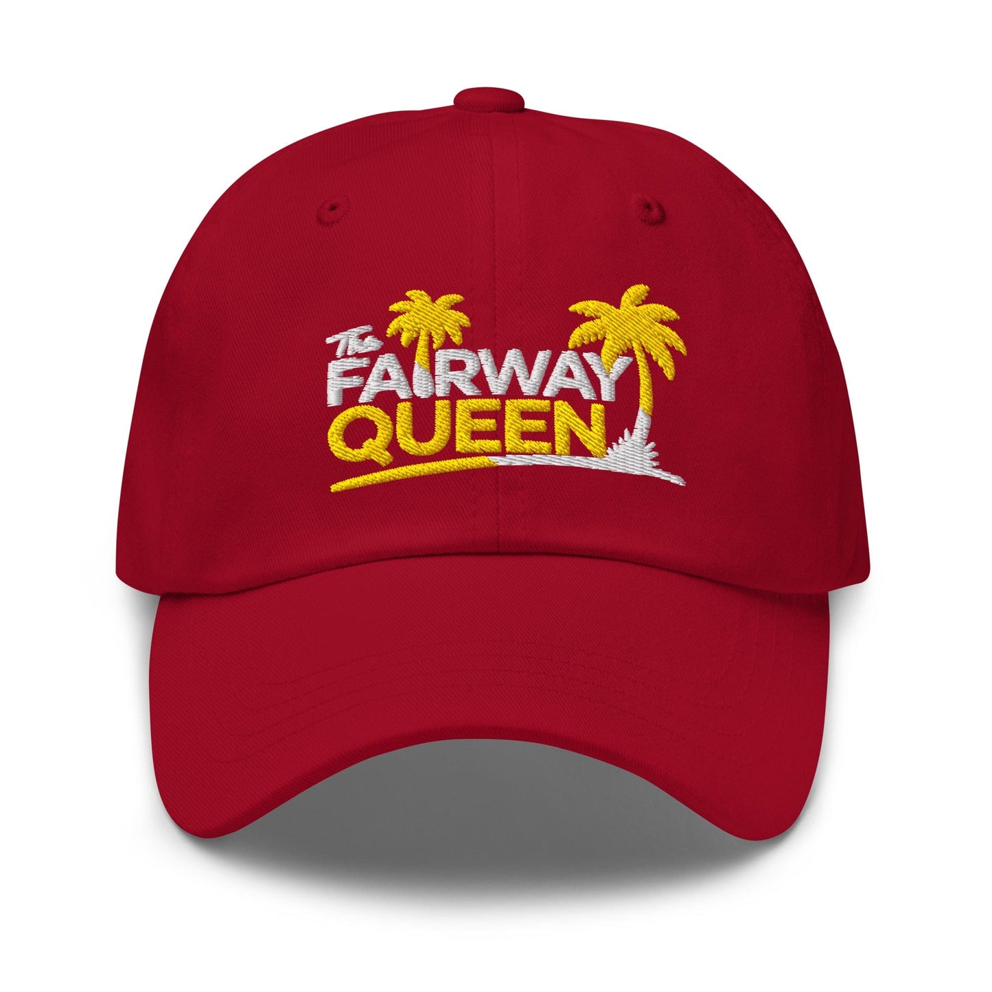 The Fairway Queen Embroidered Golf Cap - Funny Golf Tee by Swing Epic