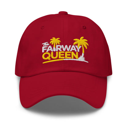 The Fairway Queen Embroidered Golf Cap - Funny Golf Tee by Swing Epic