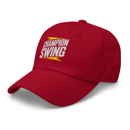 Champion Swing Cool Embroidered Golf Cap - Funny Golf Tee by Swing Epic
