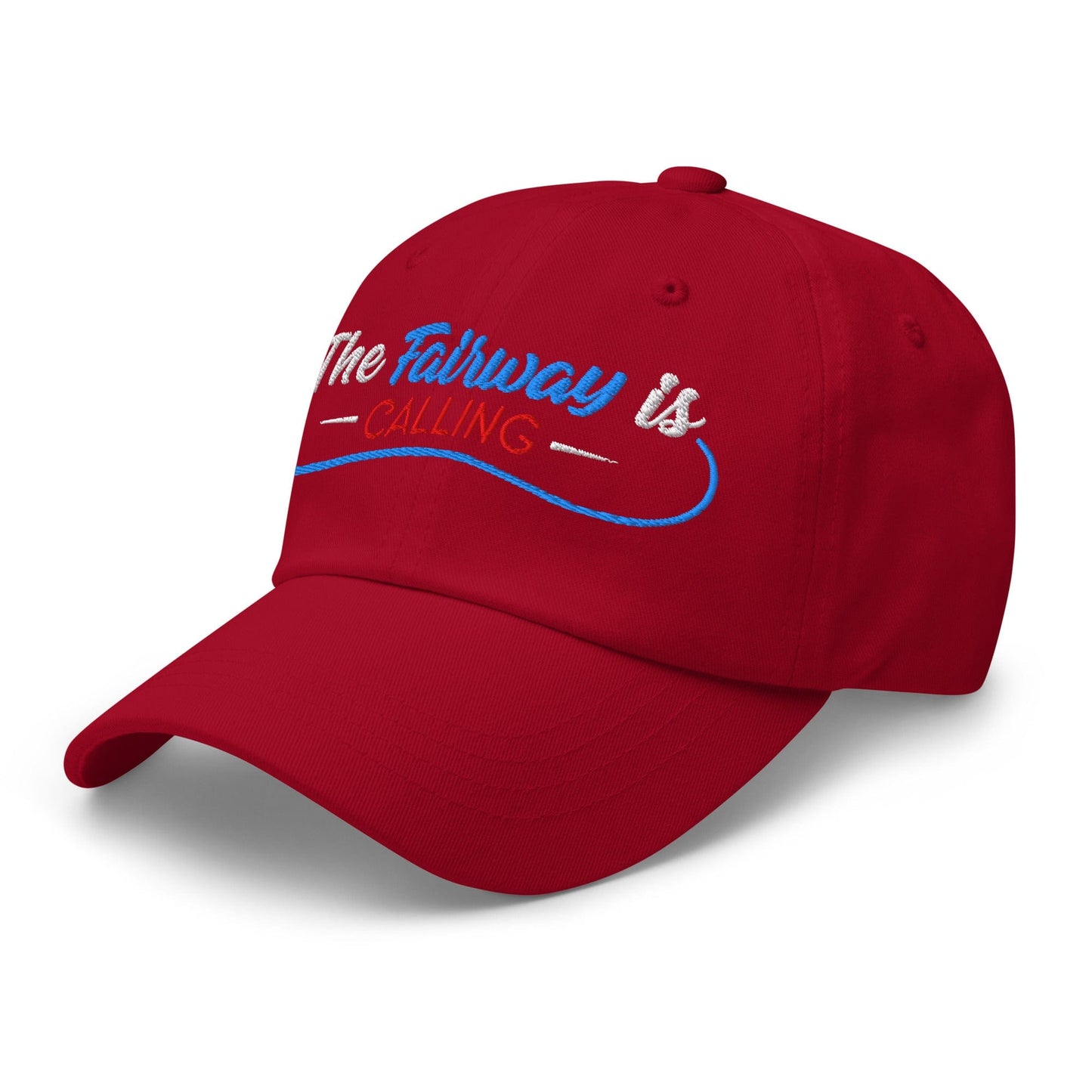 The Fairway is Calling Funny Embroidered Golf Cap - Funny Golf Tee by Swing Epic