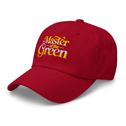 Master of the Green Engaging Embroidered Golf Cap - Funny Golf Tee by Swing Epic
