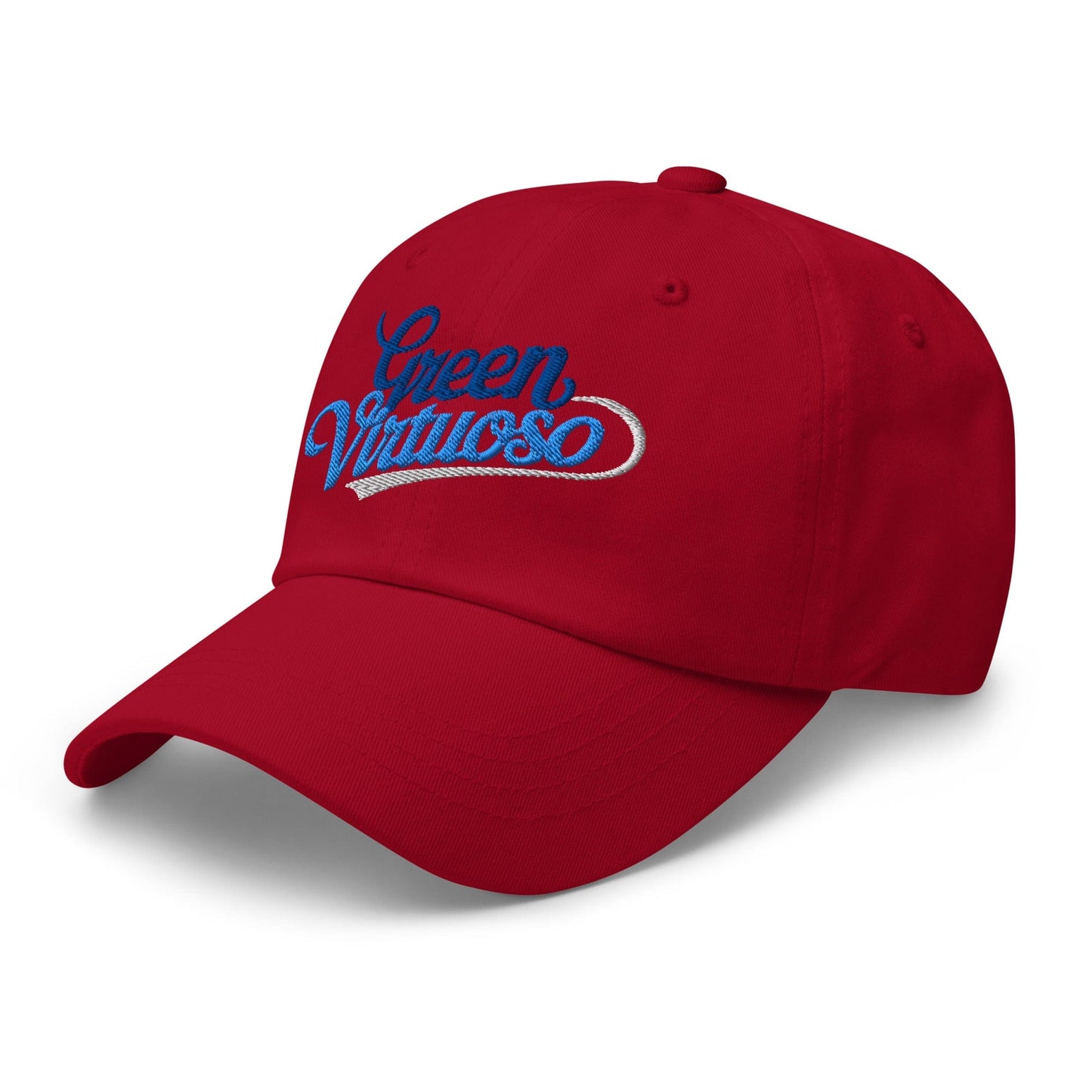 Green Virtuoso Embroidered Golf Cap - Funny Golf Tee by Swing Epic