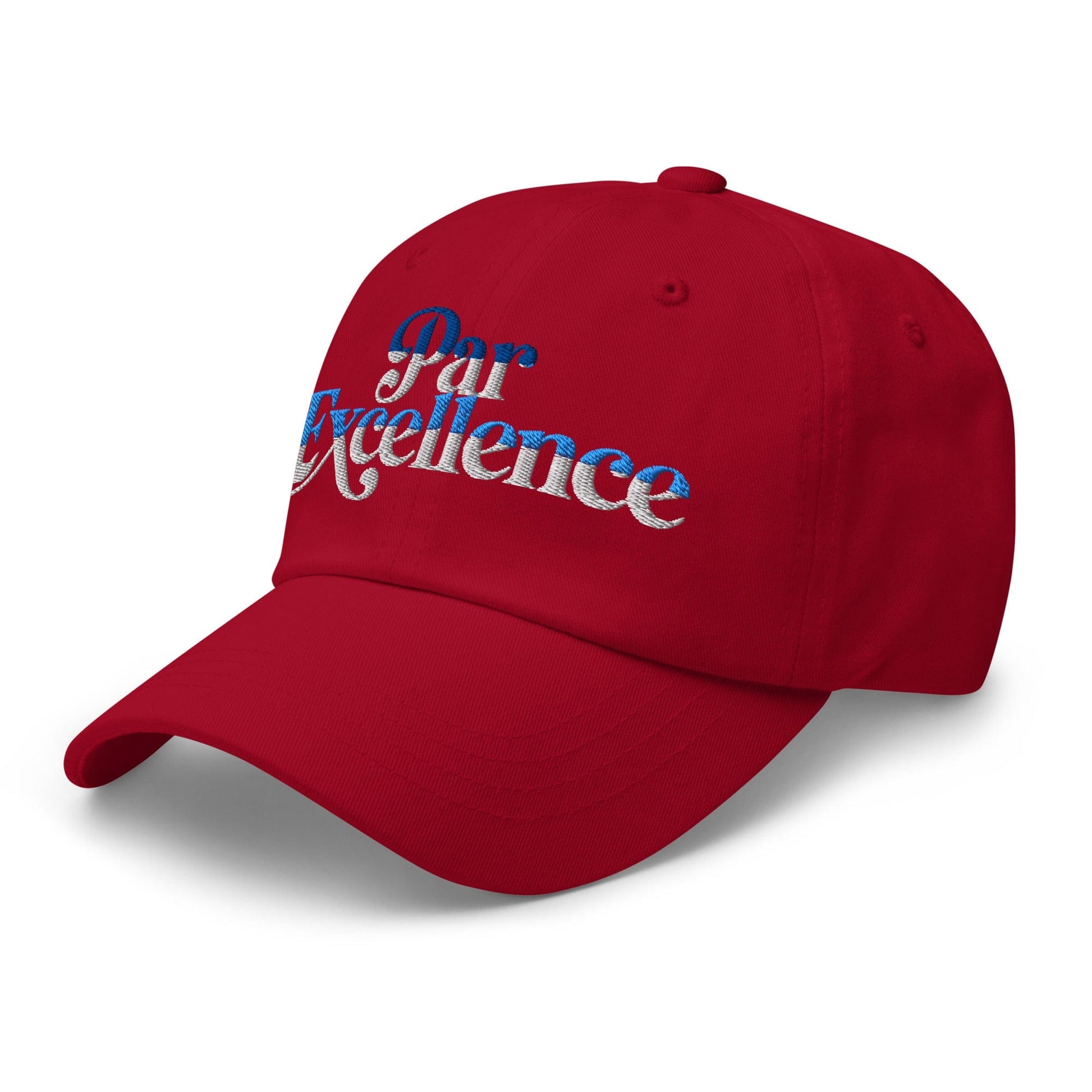 Par Excellence Embroidered Golf Cap - Funny Golf Tee by Swing Epic