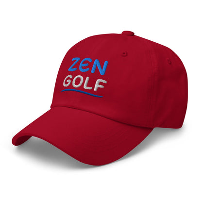 Zen Golf Embroidered Golf Cap - Funny Golf Tee by Swing Epic
