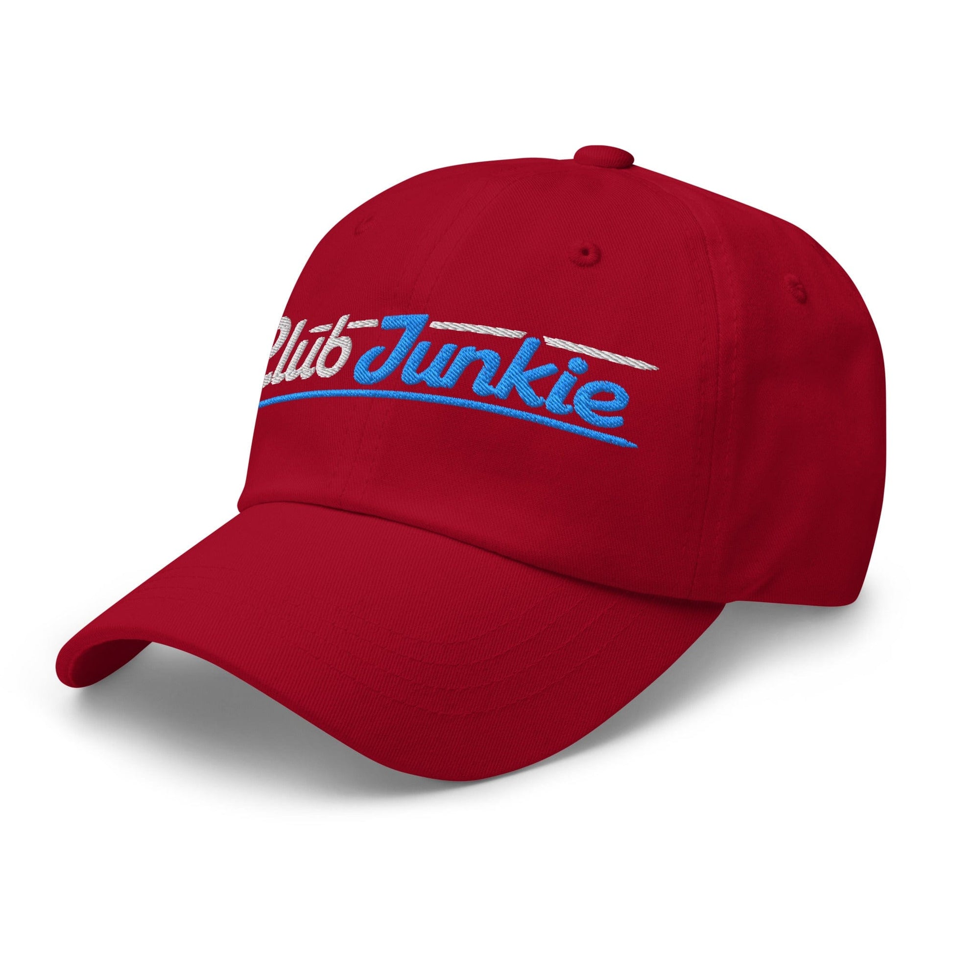 Club Junkie Embroidered Golf Cap - Funny Golf Tee by Swing Epic