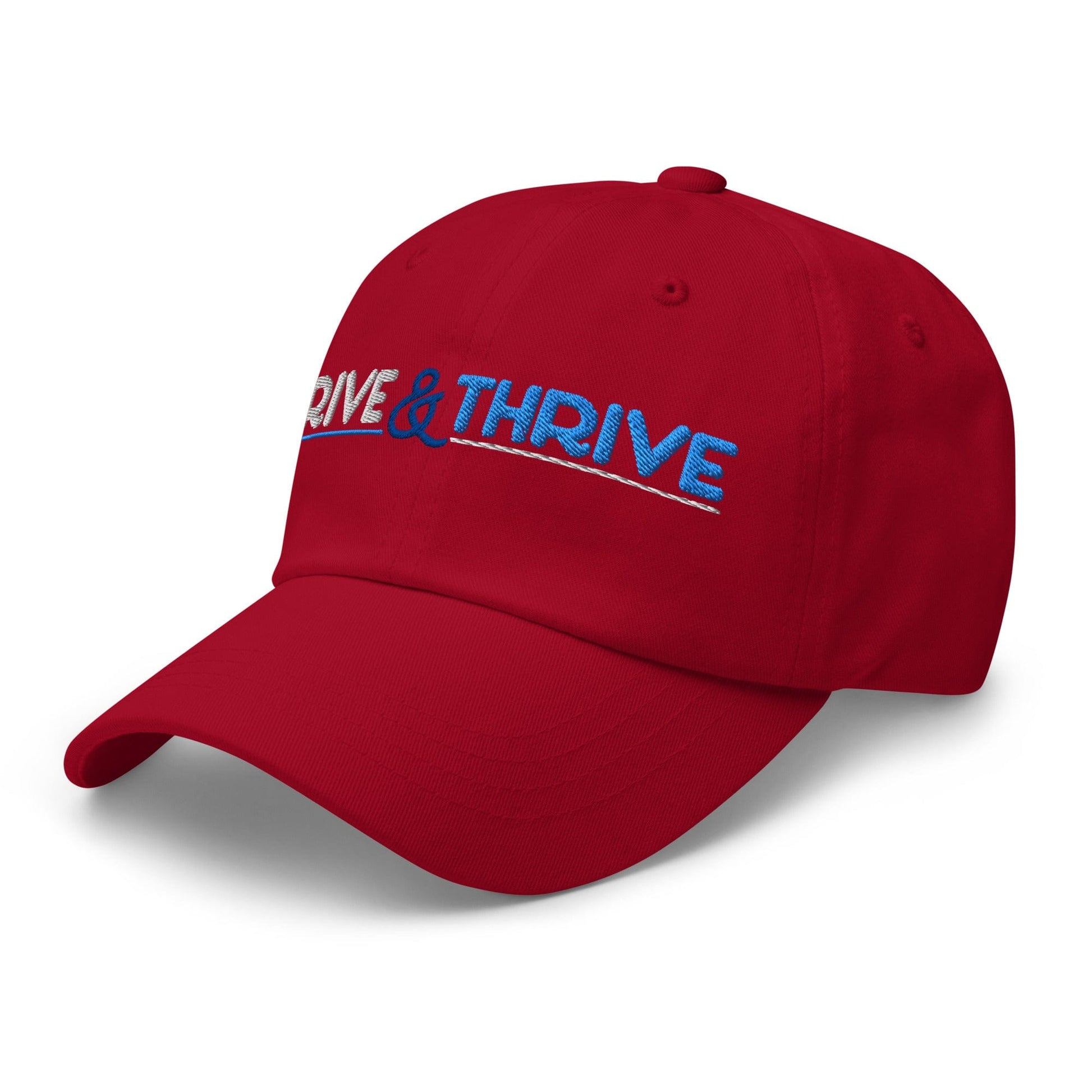 Drive & Thrive Embroidered Golf Cap - Funny Golf Tee by Swing Epic