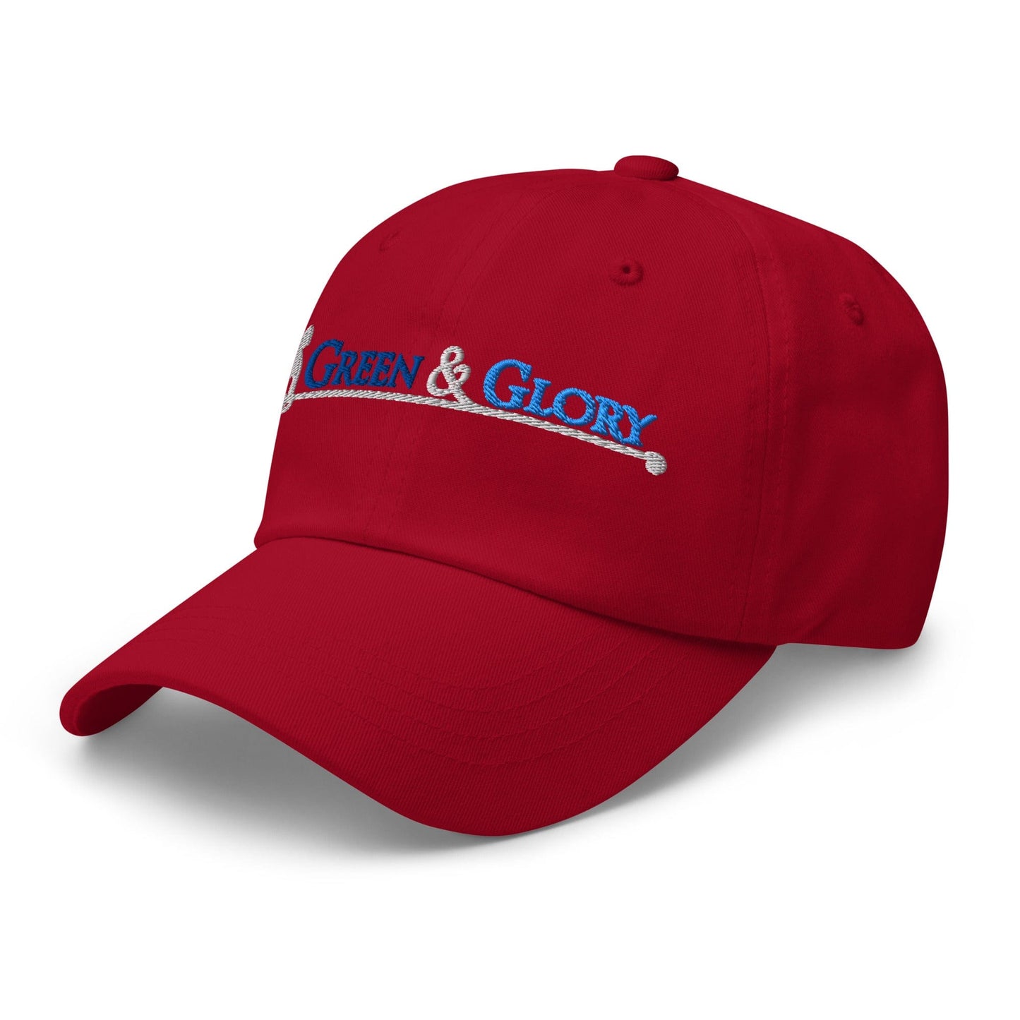 Green & Glory Embroidered Golf Cap - Funny Golf Tee by Swing Epic