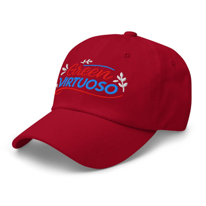 Green Virtuoso Masterpiece Design Embroidered Golf Cap - Funny Golf Tee by Swing Epic