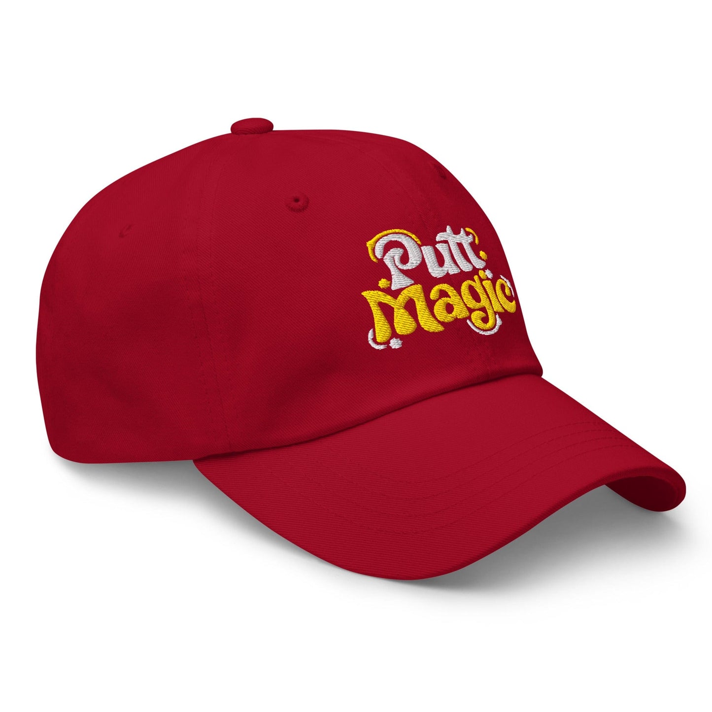 Putt Magic Embroidered Golf Cap - Funny Golf Tee by Swing Epic