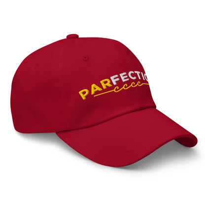 Parfection Fun Embroidered Golf Cap - Funny Golf Tee by Swing Epic