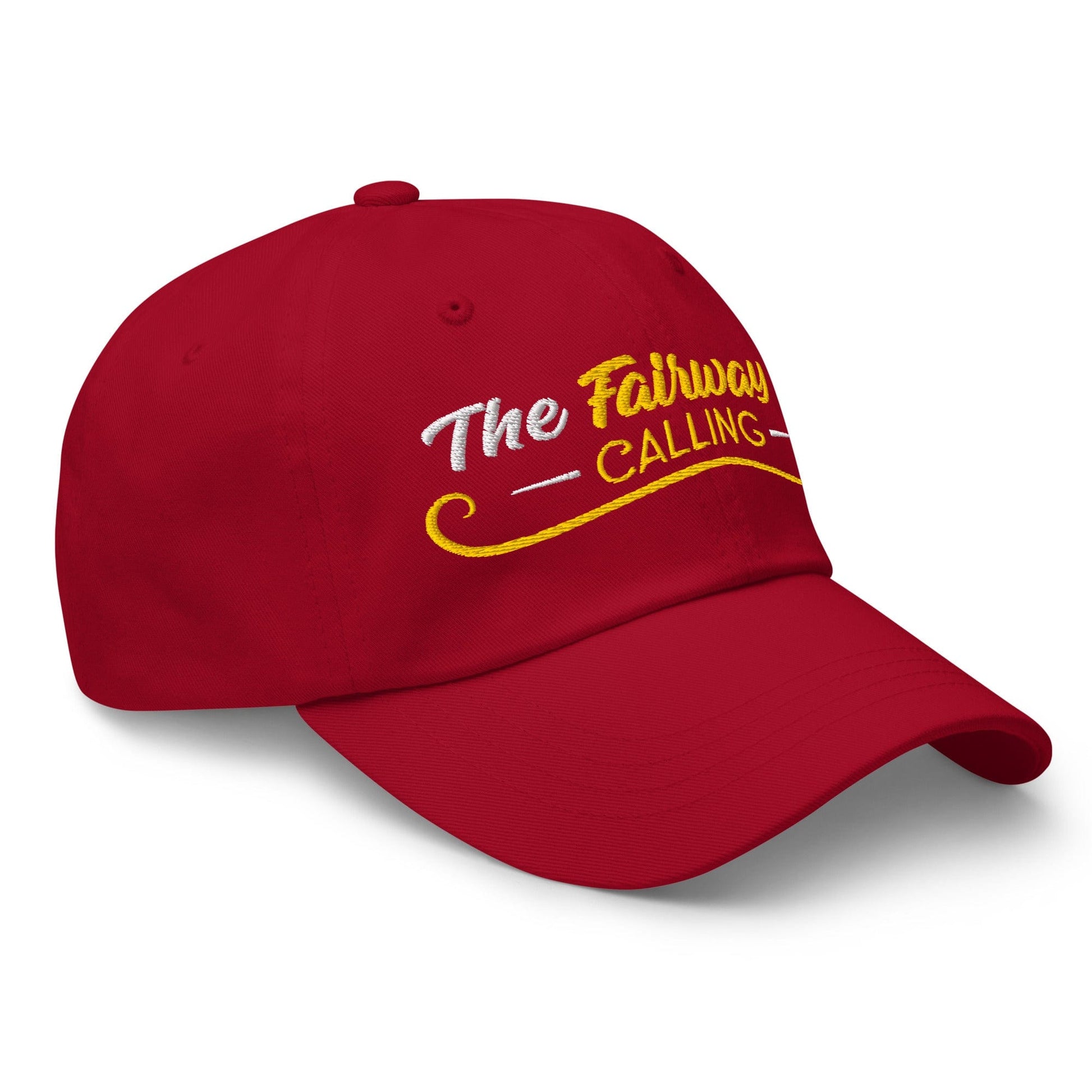 The Fairway is Calling Funny Embroidered Golf Cap - Funny Golf Tee by Swing Epic