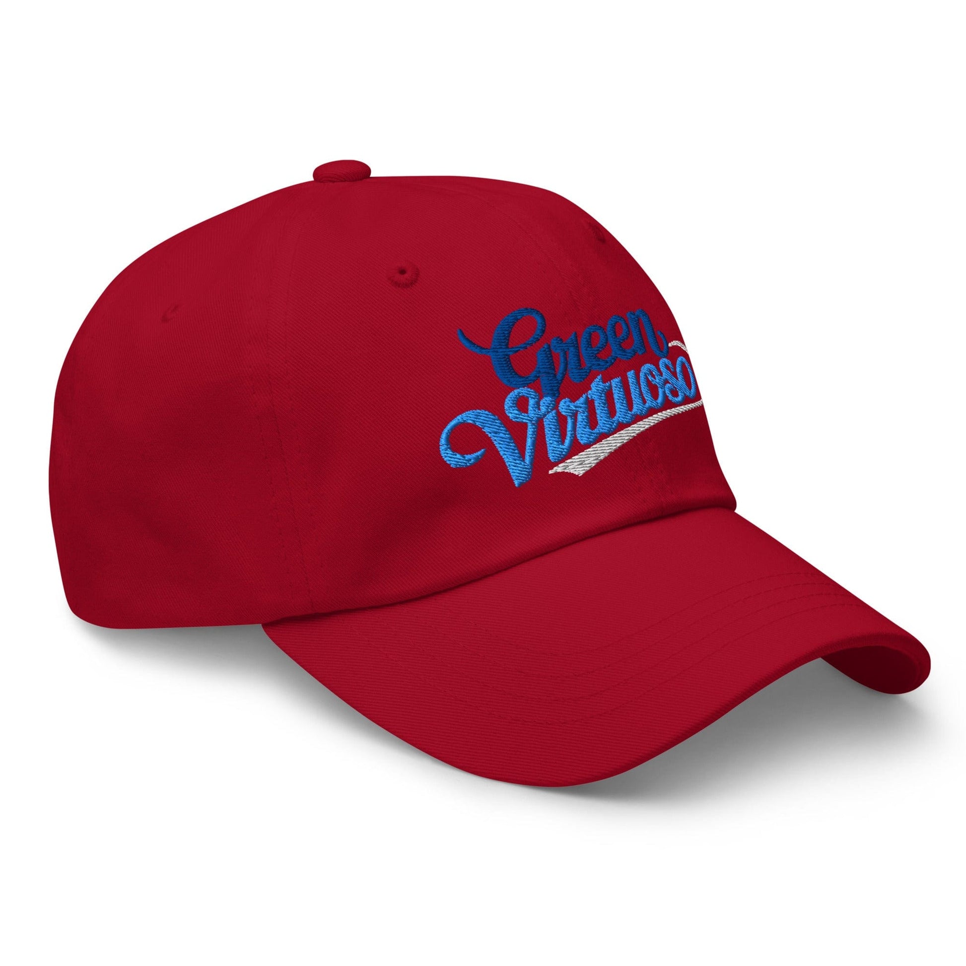 Green Virtuoso Embroidered Golf Cap - Funny Golf Tee by Swing Epic