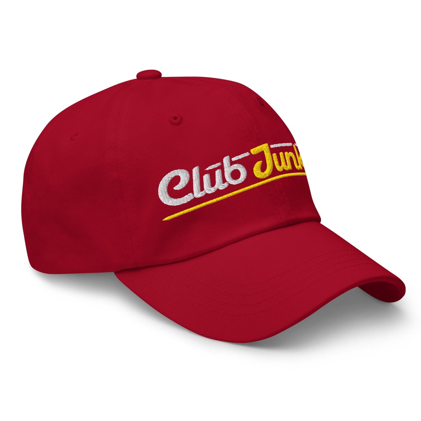 Club Junkie Embroidered Golf Cap - Funny Golf Tee by Swing Epic