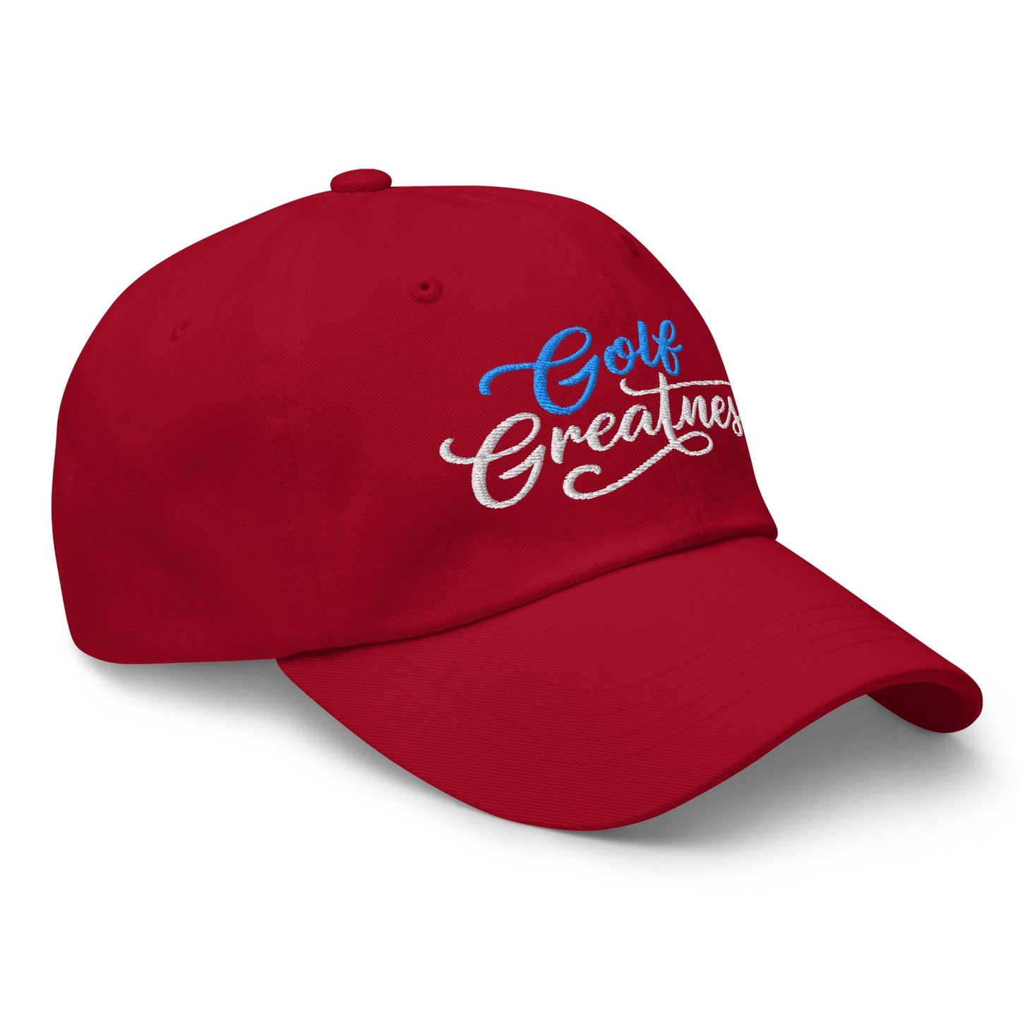 Golf Greatness Embroidered Golf Cap - Funny Golf Tee by Swing Epic
