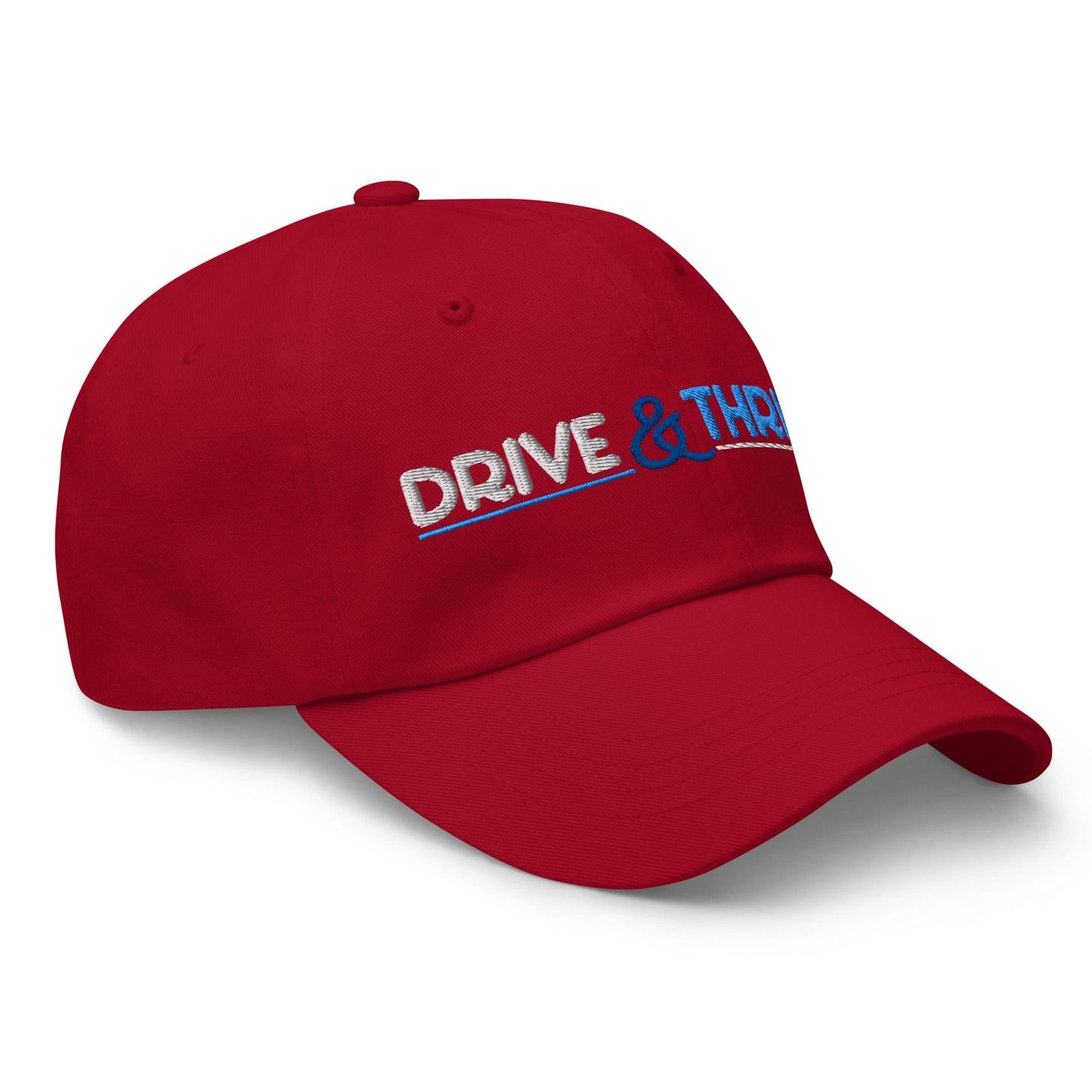 Drive & Thrive Embroidered Golf Cap - Funny Golf Tee by Swing Epic