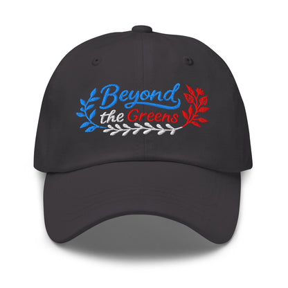 Beyond the Greens Embroidered Golf Cap - Funny Golf Tee by Swing Epic