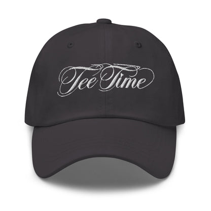 Tee Time Engaging Fun Embroidered Golf Cap - Funny Golf Tee by Swing Epic