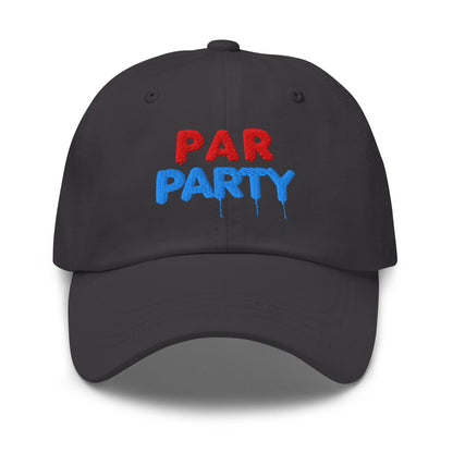 Par Party Fun Embroidered Golf Cap - Funny Golf Tee by Swing Epic