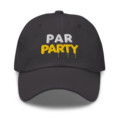 Par Party Fun Embroidered Golf Cap - Funny Golf Tee by Swing Epic