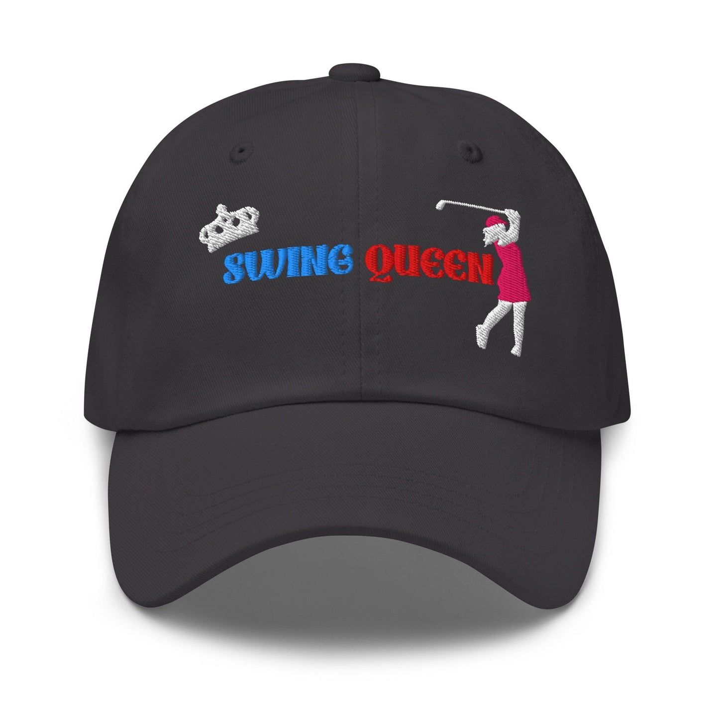 Swing Queen Embroidered Golf Cap - Funny Golf Tee by Swing Epic