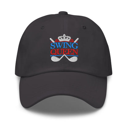 Swing Queen Embroidered Golf Cap - Funny Golf Tee by Swing Epic