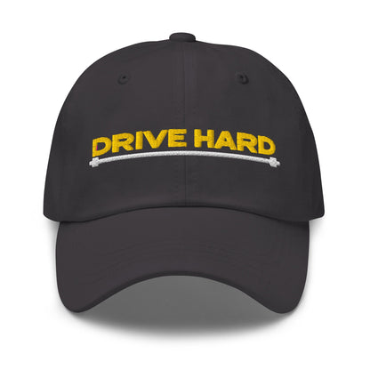 Drive Hard Embroidered Golf Cap - Funny Golf Tee by Swing Epic