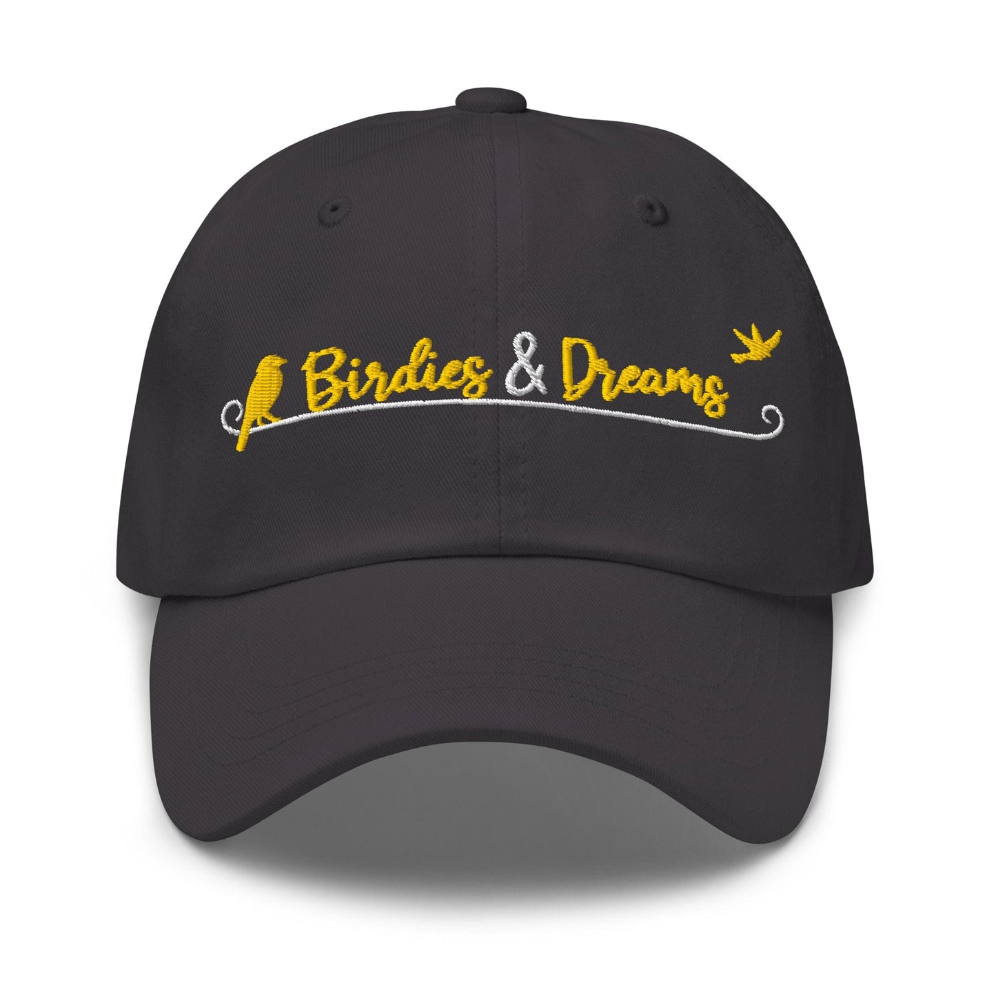 Birdies & Dreams Embroidered Golf Cap - Funny Golf Tee by Swing Epic