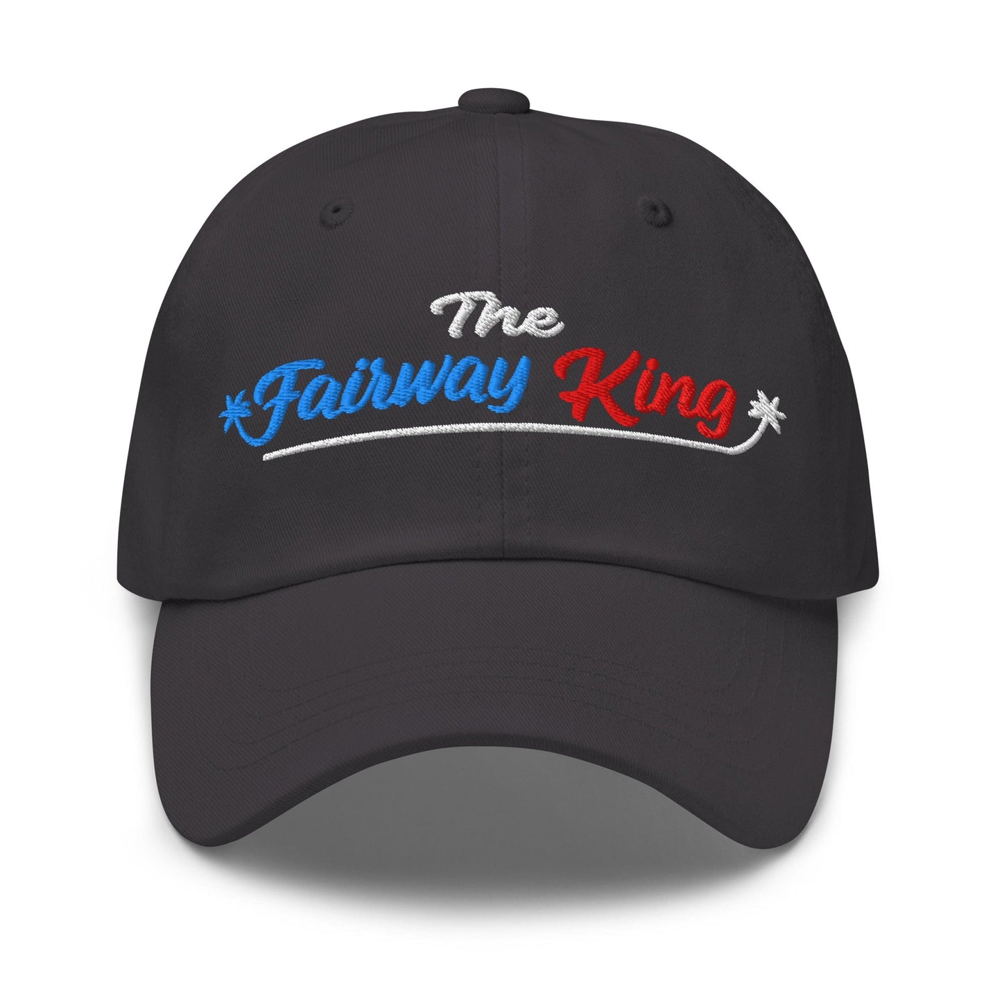 The Fairway King Embroidered Golf Cap - Funny Golf Tee by Swing Epic