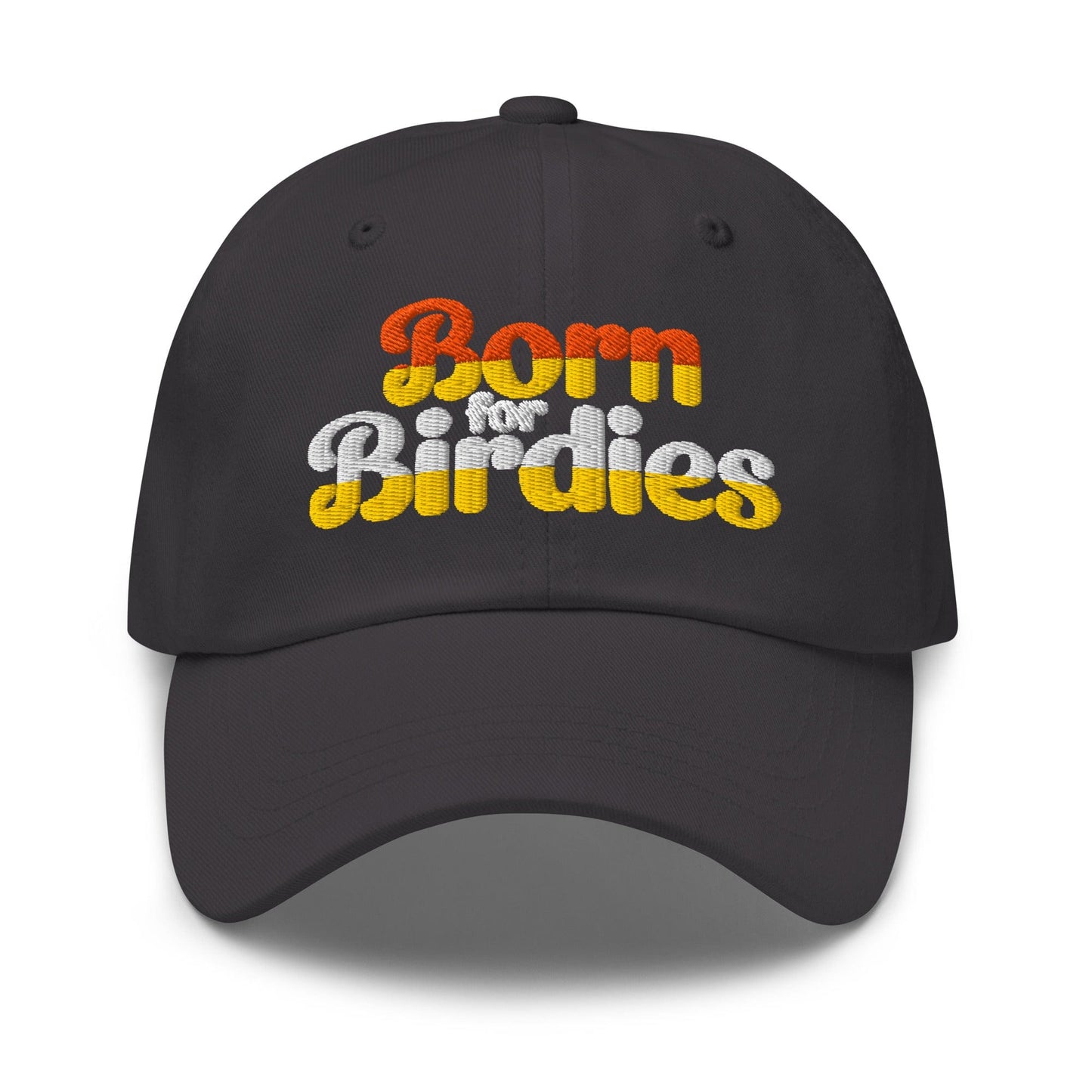 Born for Birdies Fun Sporty Embroidered Golf Cap - Funny Golf Tee by Swing Epic