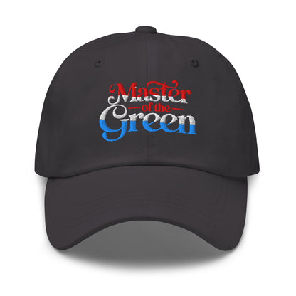 Master of the Green Engaging Embroidered Golf Cap - Funny Golf Tee by Swing Epic