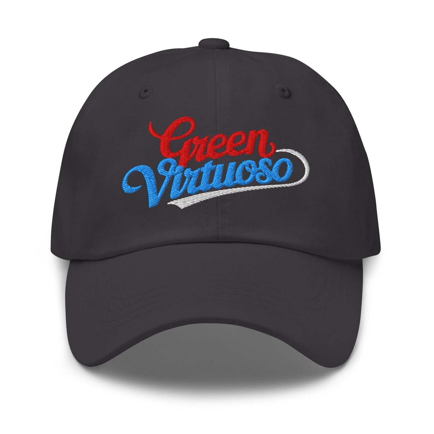 Green Virtuoso Embroidered Golf Cap - Funny Golf Tee by Swing Epic