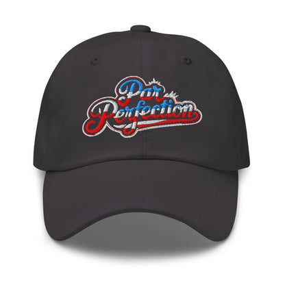 Par Perfection Embroidered Golf Cap - Funny Golf Tee by Swing Epic