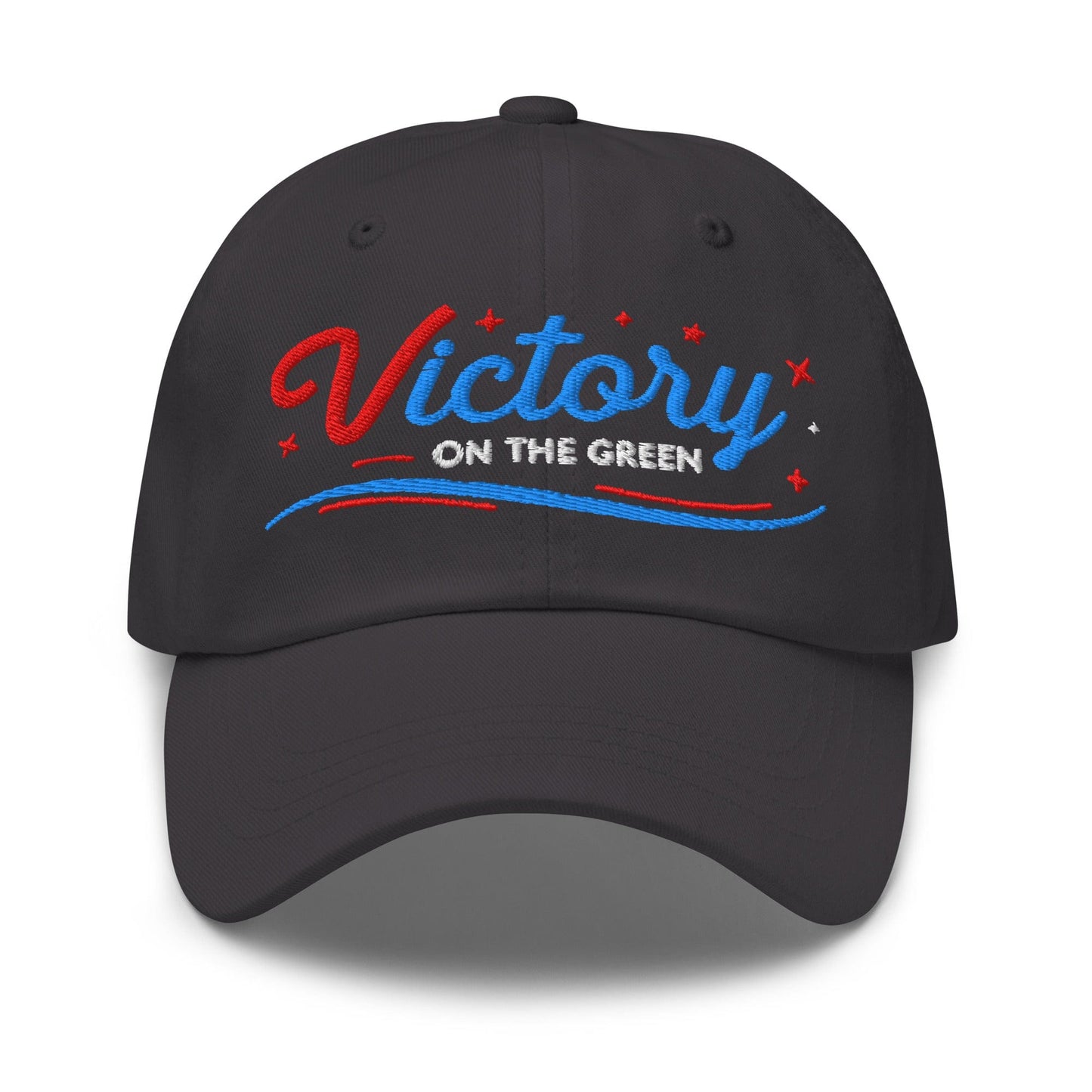 Victory On The Green Embroidered Golf Cap - Funny Golf Tee by Swing Epic