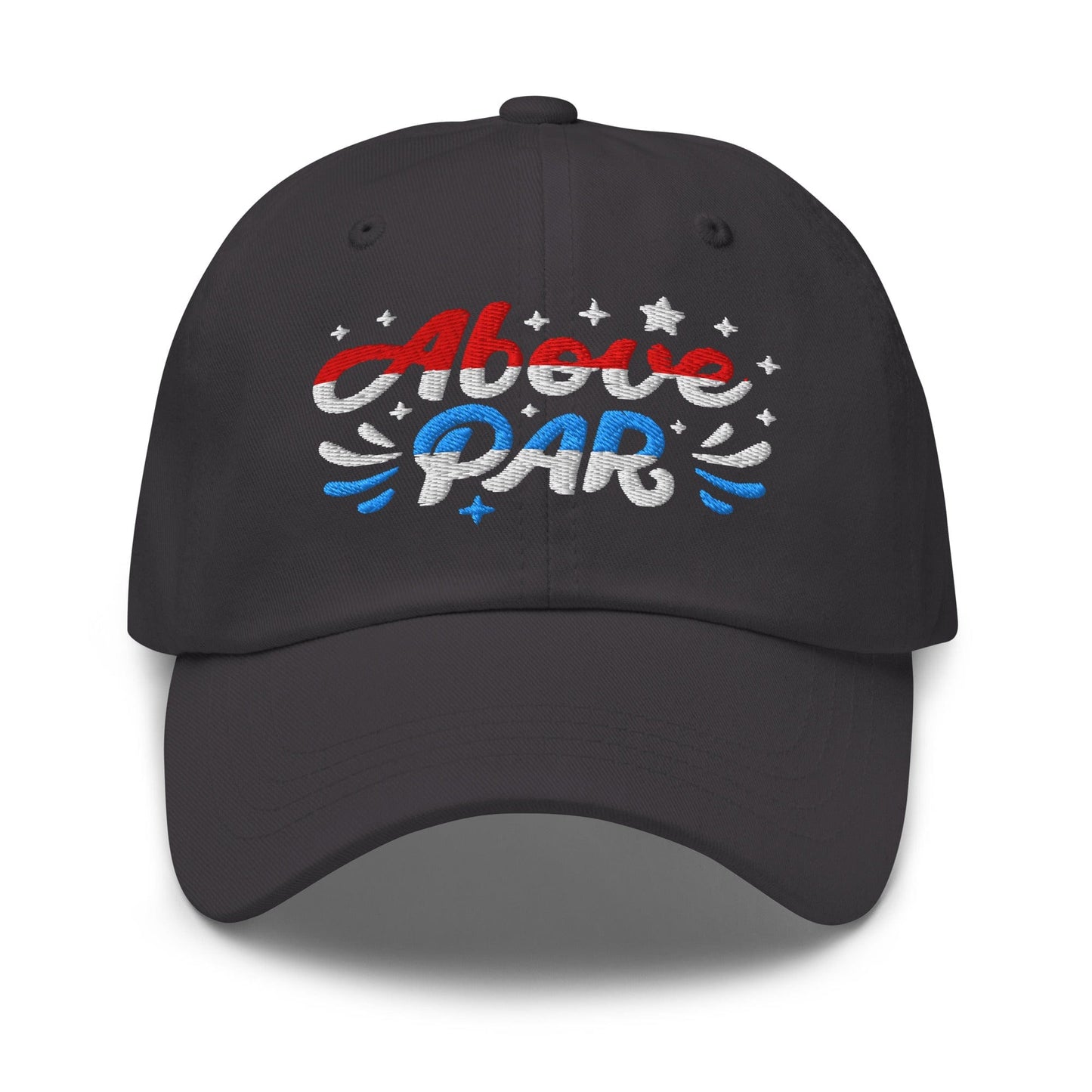 Above Par Embroidered Golf Cap - Funny Golf Tee by Swing Epic