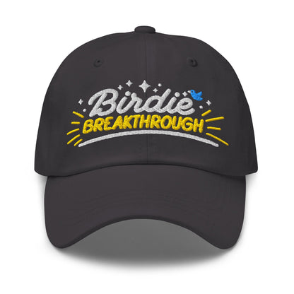 Birdie Breakthrough Embroidered Golf Cap - Funny Golf Tee by Swing Epic