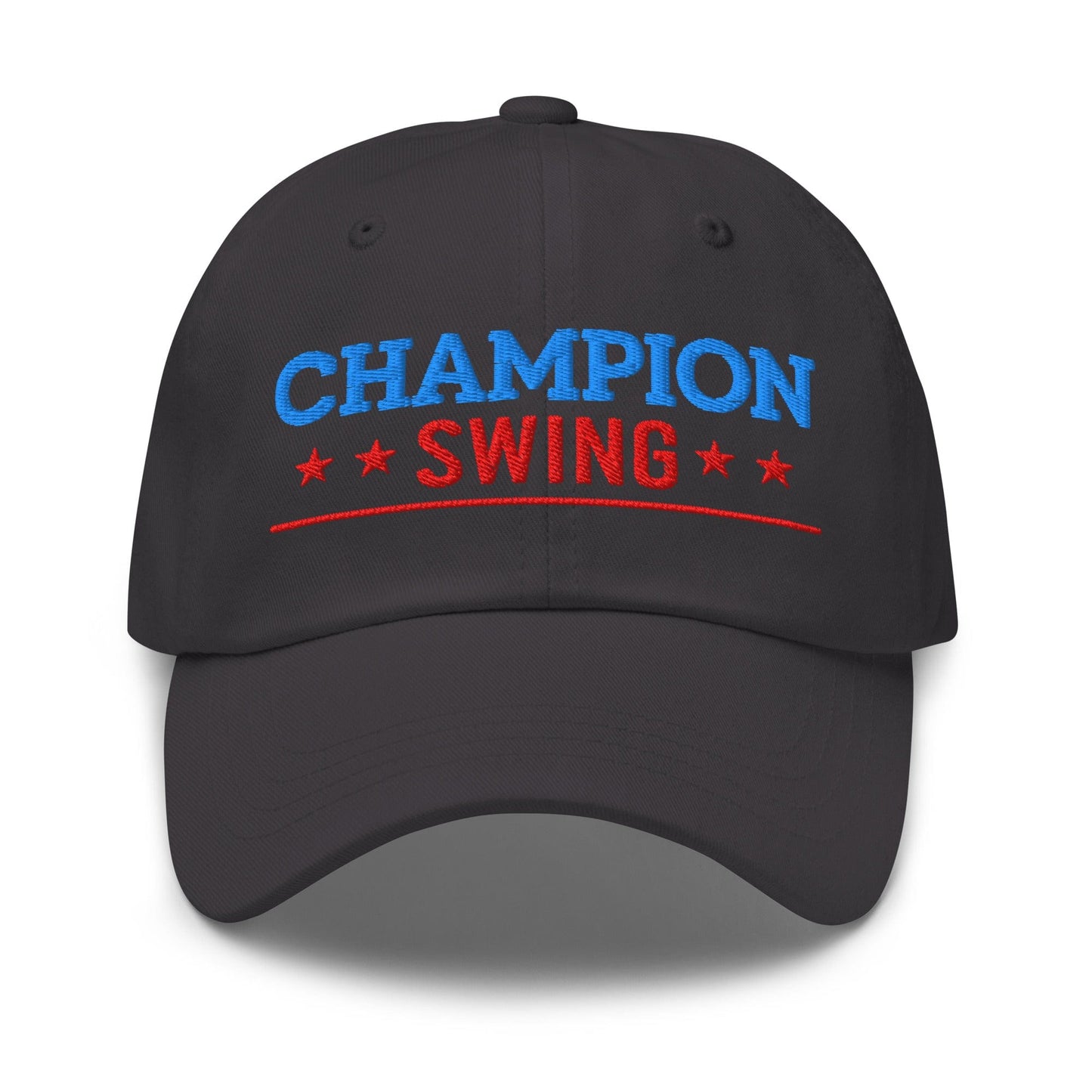 Champion Swing Star-Studded Fun Embroidered Golf Cap - Funny Golf Tee by Swing Epic