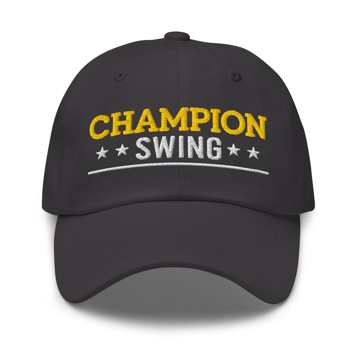 Champion Swing Star-Studded Fun Embroidered Golf Cap - Funny Golf Tee by Swing Epic