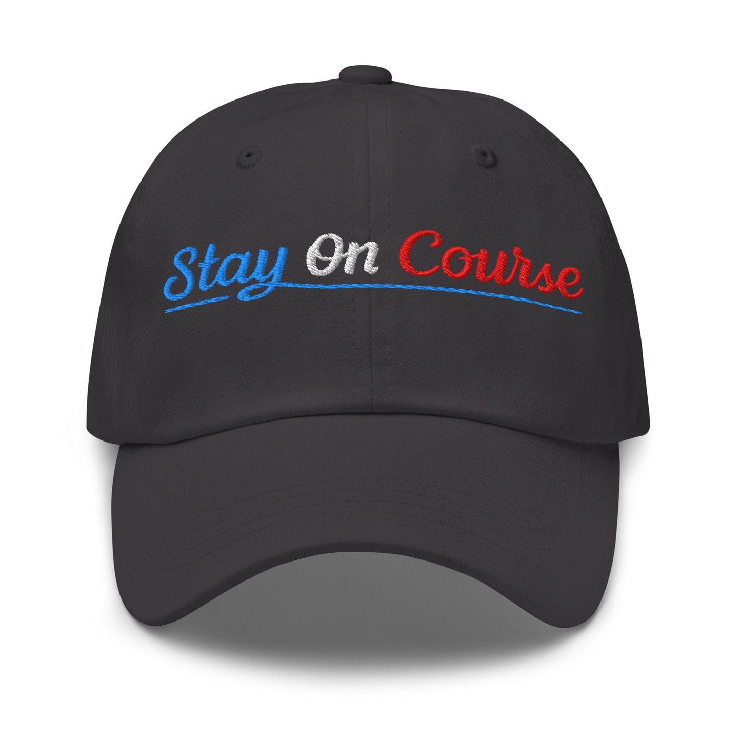 Stay On Course Embroidered Golf Cap - Funny Golf Tee by Swing Epic