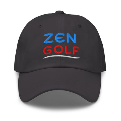 Zen Golf Embroidered Golf Cap - Funny Golf Tee by Swing Epic