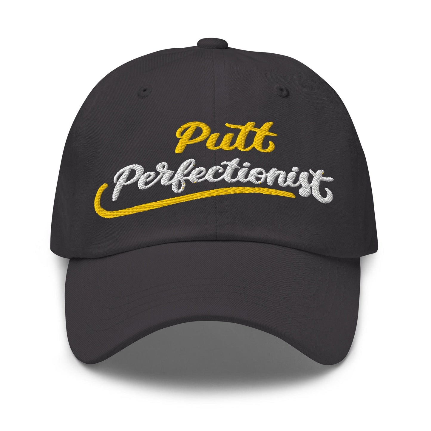 Putt Perfectionist Fun Embroidered Golf Cap - Funny Golf Tee by Swing Epic