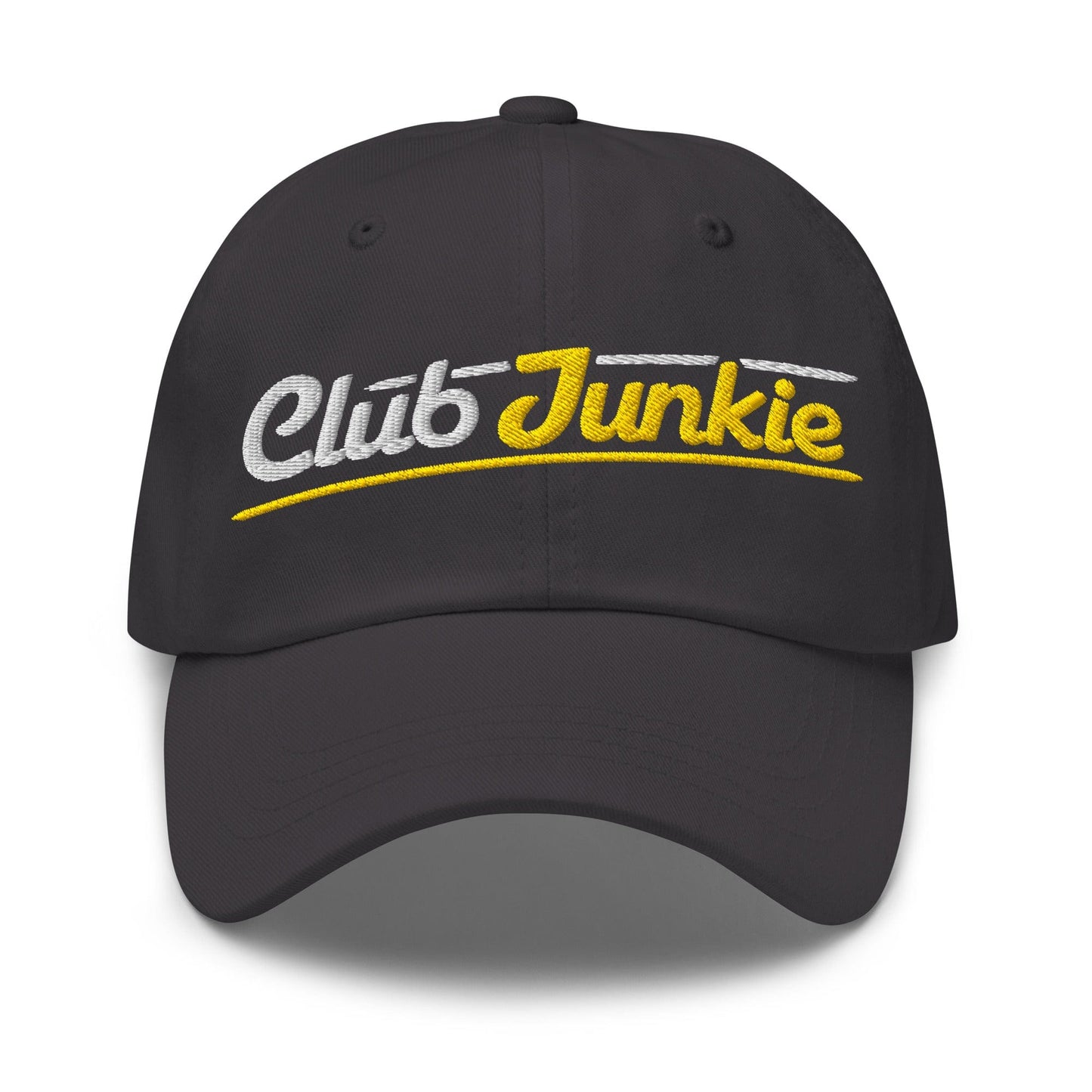 Club Junkie Embroidered Golf Cap - Funny Golf Tee by Swing Epic
