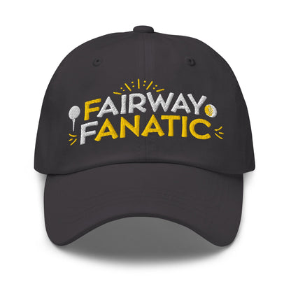 Fairway Fanatic Embroidered Golf Cap - Funny Golf Tee by Swing Epic