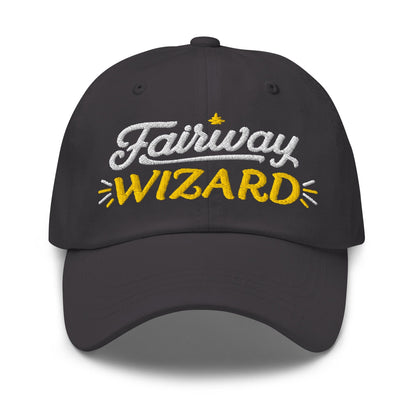 Fairway Wizard Embroidered Golf Cap - Funny Golf Tee by Swing Epic