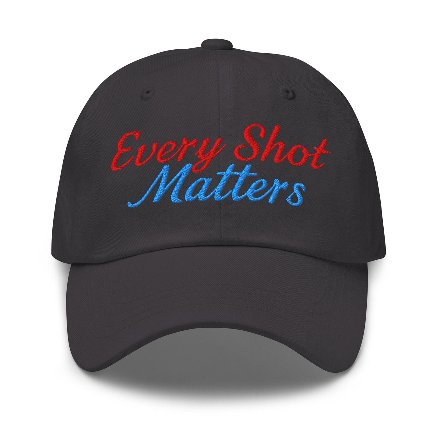 Every Shot Matters Fun Embroidered Golf Cap - Funny Golf Tee by Swing Epic
