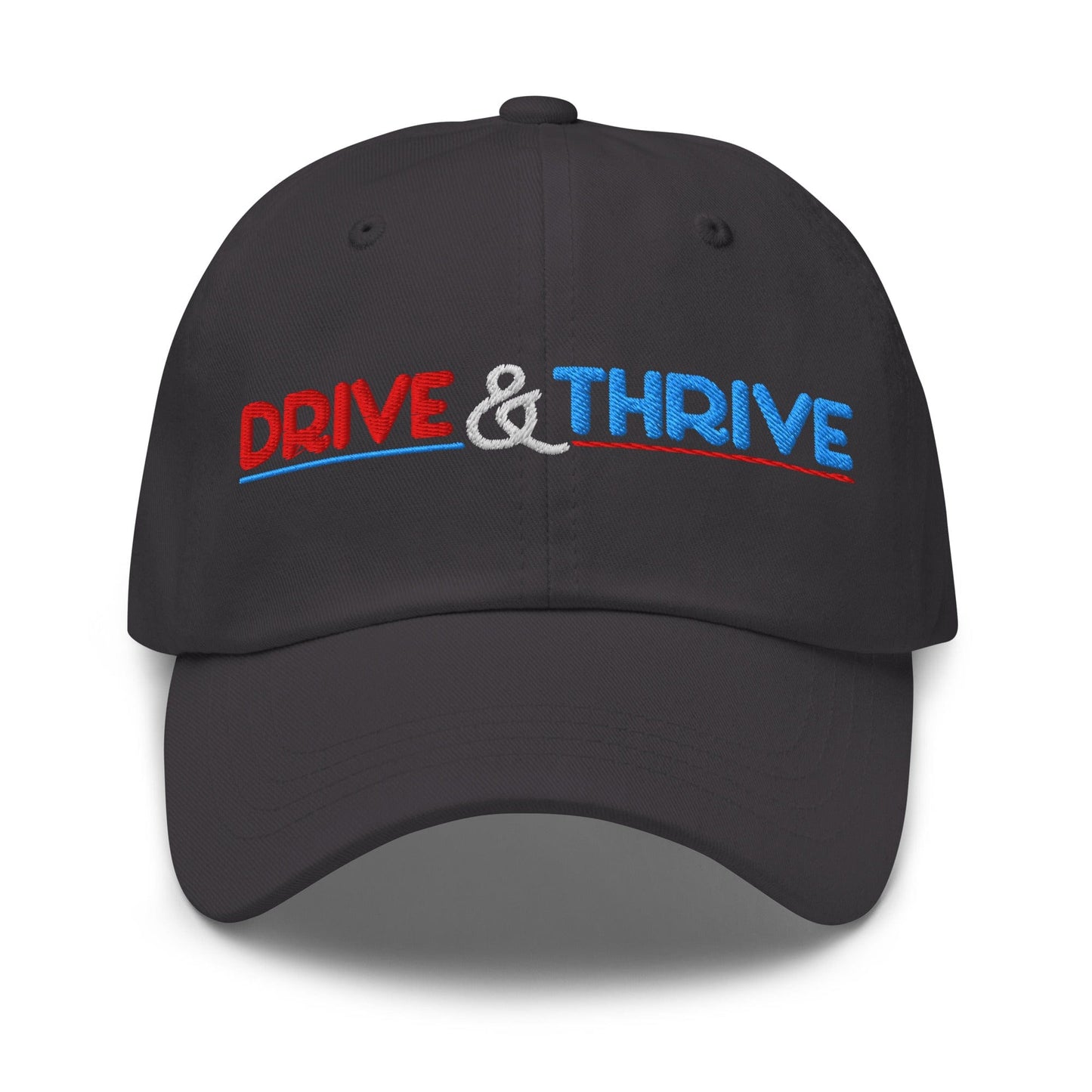 Drive & Thrive Embroidered Golf Cap - Funny Golf Tee by Swing Epic