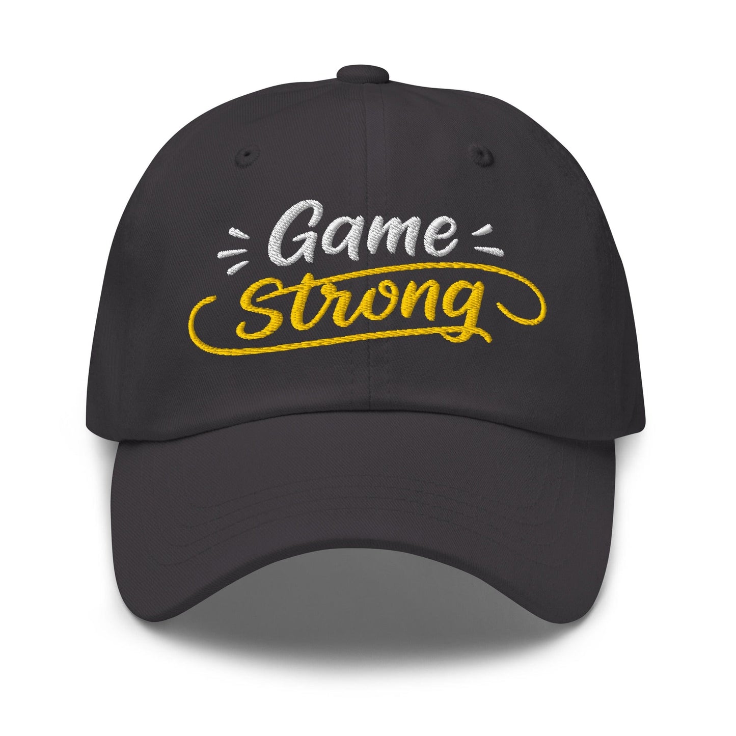 Game Strong Embroidered Golf Cap - Funny Golf Tee by Swing Epic